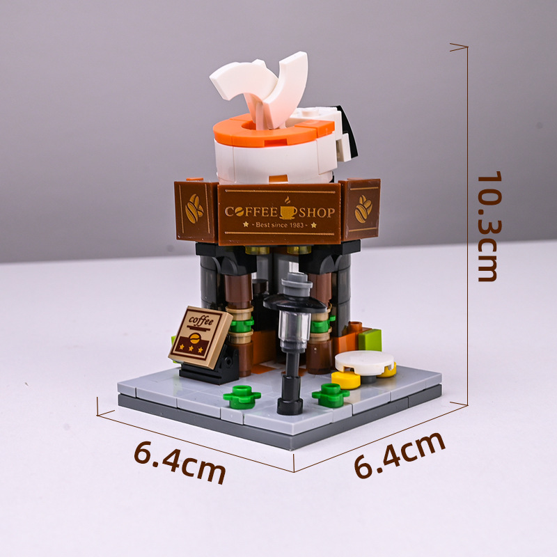 Children's Day Gift Assembled Educational Kindergarten Compatible with Lego 7-10 Small Toys 6-12 Years Old Medium Granules