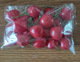 Plastic all red cherries (20 PCs)