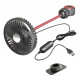 Rear seat single head hose fan-USB interface (12/24V universal)