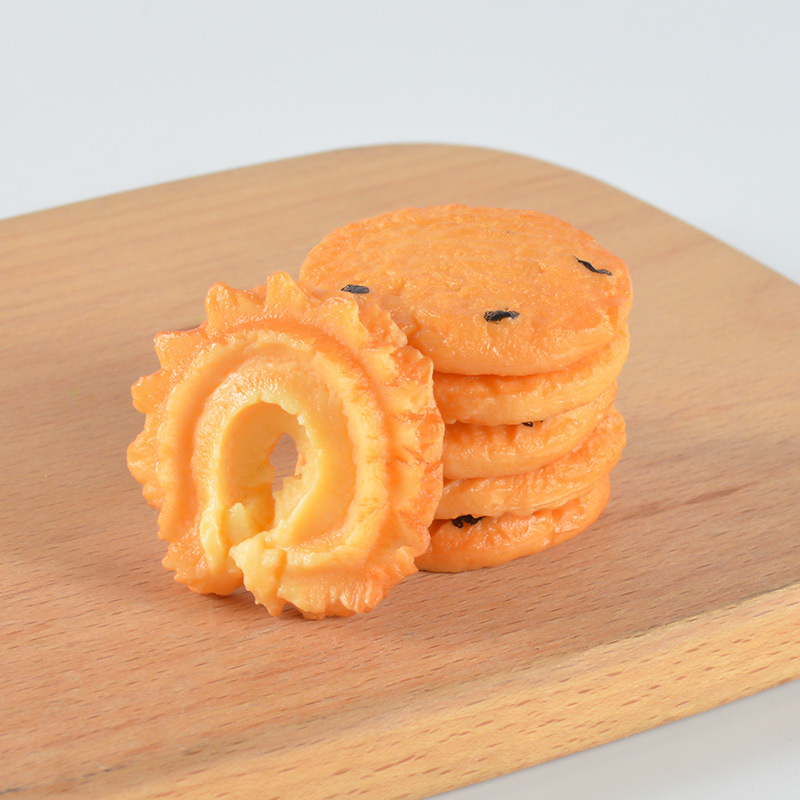 PVC simulation doll house food play Oreo soda sandwich chocolate cookies food model props