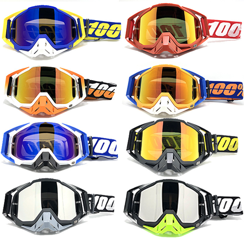 100風鏡 % メーカー卸売オートバイクロスカントリーヘルメットゴーグルアウトドアスポーツ防塵アウトドアサイクリングメガネ|undefined