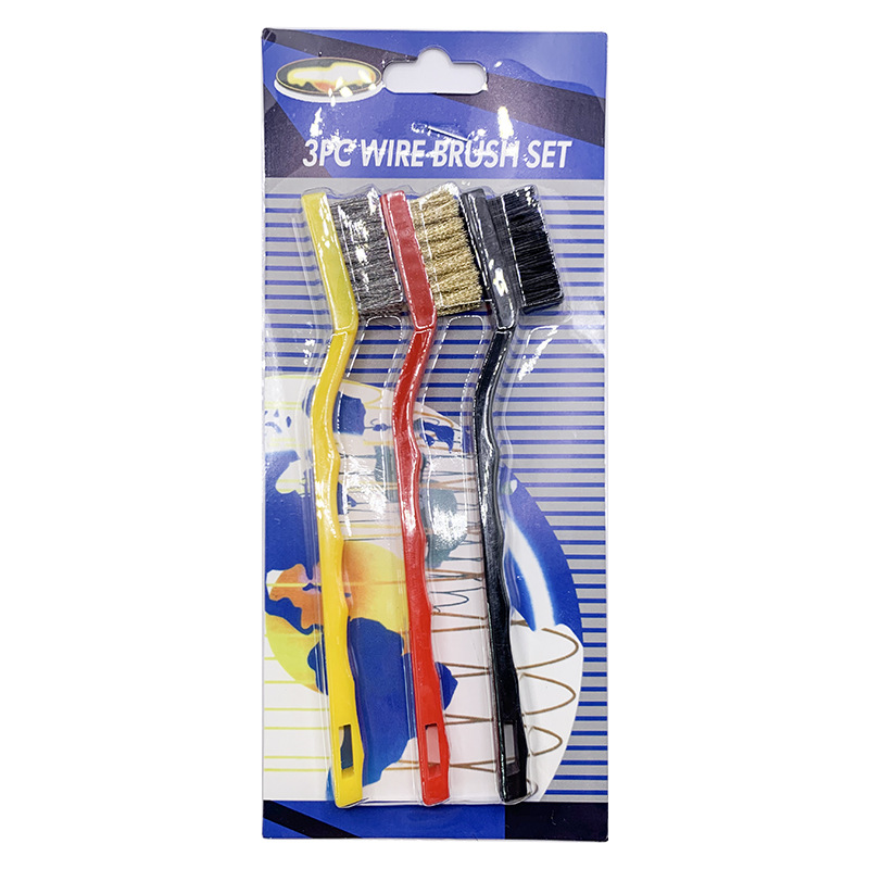 Gas stove cleaning brush kitchen stove cleaning set gas stove gap cleaning set brush tool rust removal brush