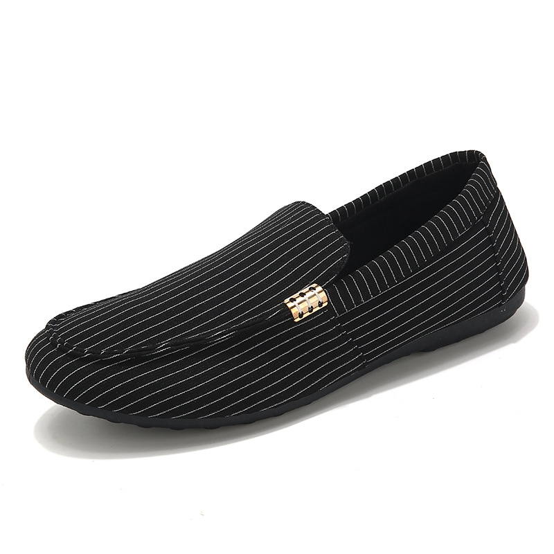 Cross-border 2023 Summer Doug Shoes Men's Korean-style Fashionable Soft-soled Old Beijing Cloth Shoes Lazy Slip-on Casual Trendy Shoes
