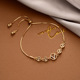 2095# letter V bracelet