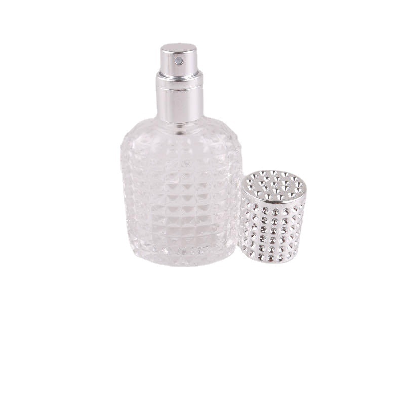 30/50ml pineapple bottle dot-shaped perfume bottle transparent glass bottle perfume packaging spray bottle spot wholesale