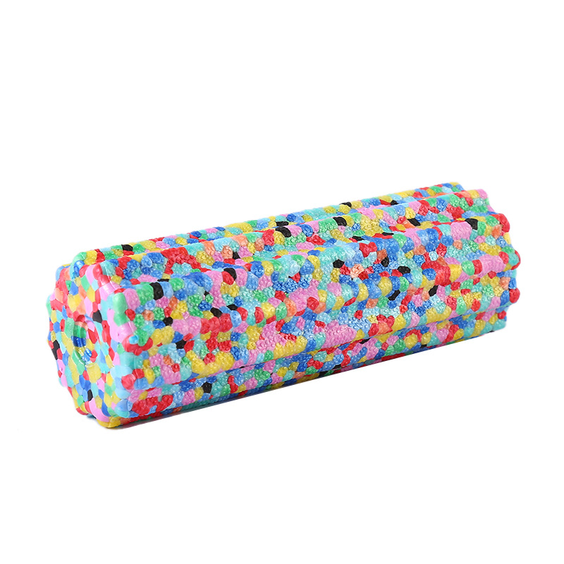 Fitness products massage shaft yoga column camouflage solid EPP yoga column Mace muscle relaxation hand column