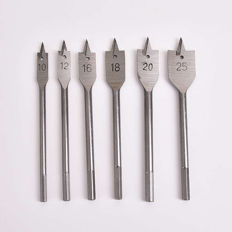 Sanjian woodworking flat drill multi-size diy drill wood drill flat drill Wood punch set manufacturers wholesale