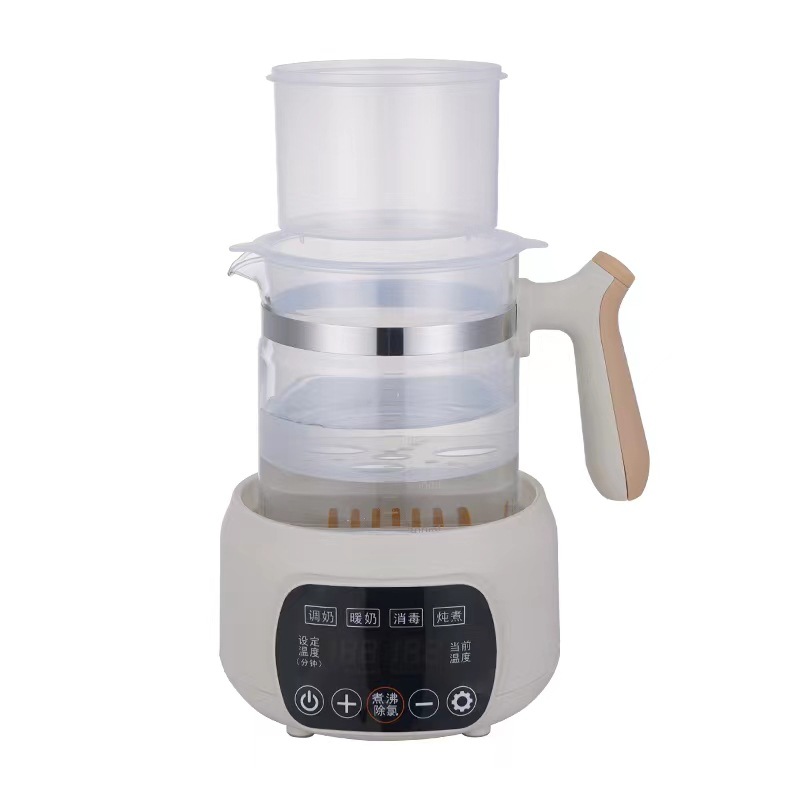Multi-functional household thermostatic hot water kettle for warm milk and warm milk baby milk mixer heat preservation burning water bubble milk machine