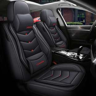 New solid waist full leather four seasons universal five-seat car cushion foreign trade export Europe and the United States wholesale all-inclusive car cushion