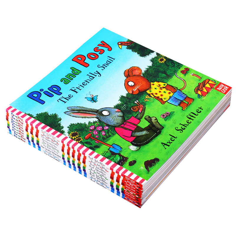 英語版Pip and Posy波西和皮普絵本ゴロ牛絵者児童啓蒙10冊|undefined
