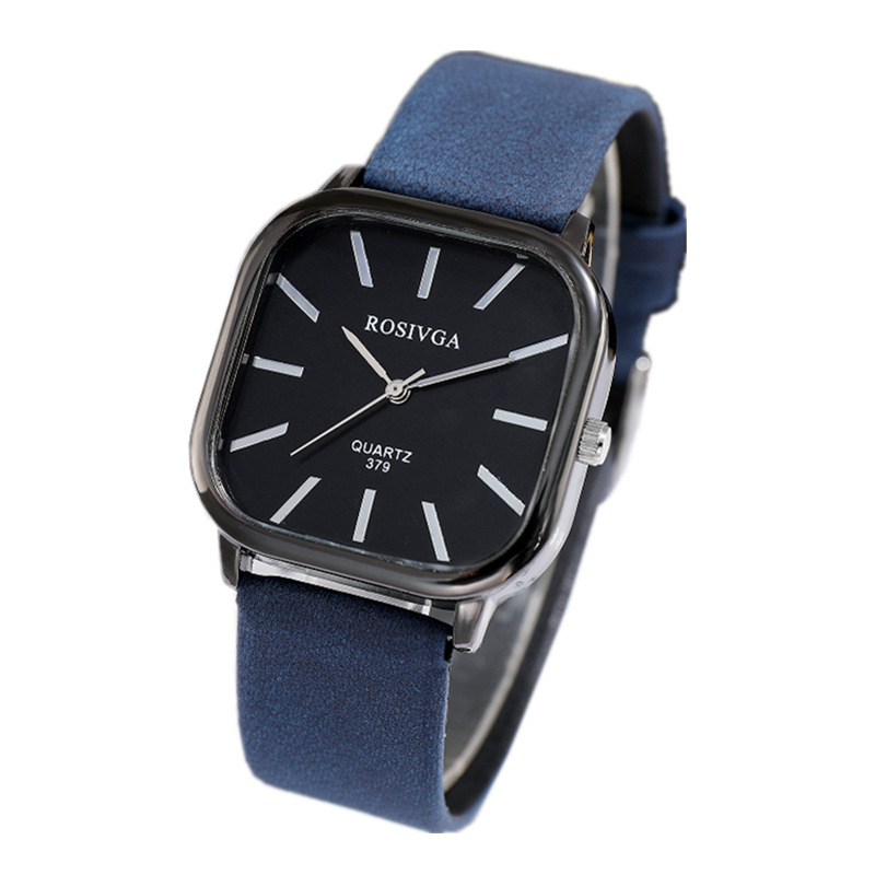 22 New Style Student Men's and Women's Watch Belt Korean Style Simple Temperament ins Style Simple Square Quartz Watch