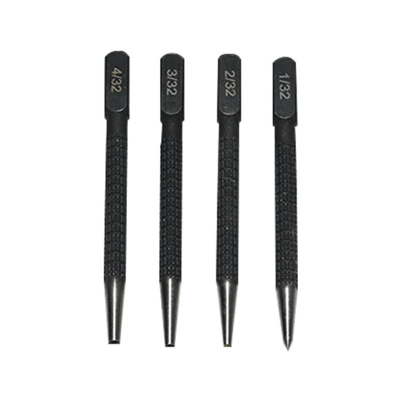 Cross-border manual positioning center punch high hardness drill drilling auxiliary tool round mark point locator square punch