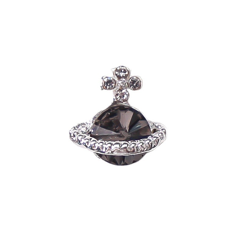 Cross-border wholesale nail art jewelry alloy Queen Mother's Planet Satellite jewelry shiny inlaid diamond accessories nail alloy diamond