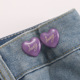 lovely Heart Purple