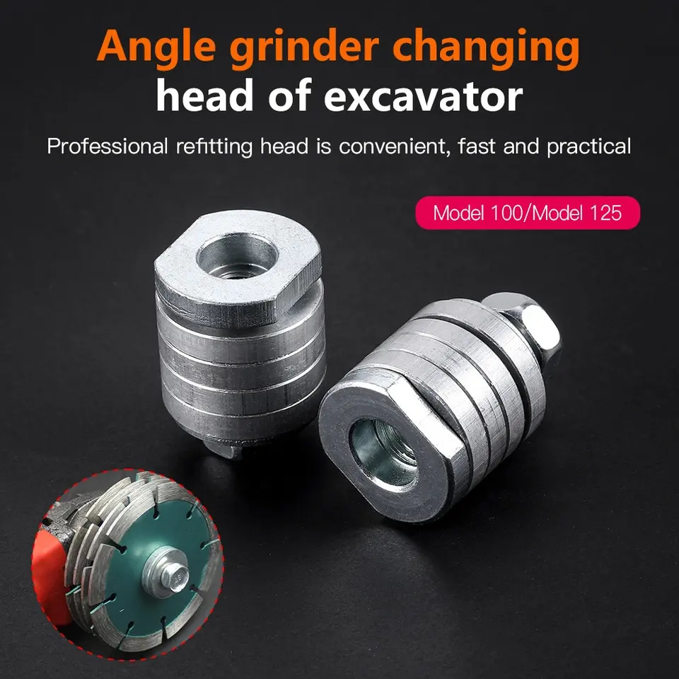 100 type angle grinder modified slotting machine hydropower slotting 125 type slotting machine conversion head angle grinder accessories