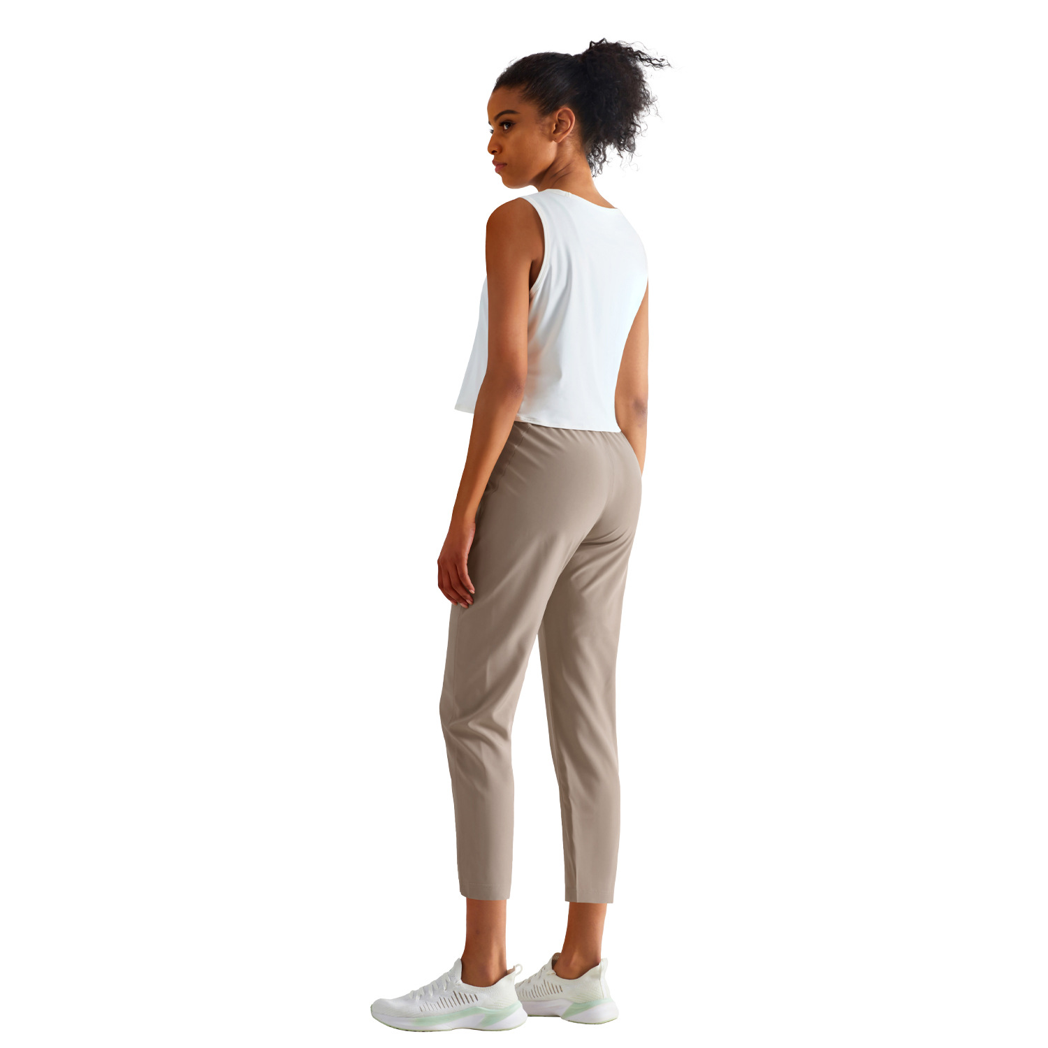 SZ Sunscreen Pants Thin Quick-drying Loose Casual Sports Pants Amazon Pocket High Waist Wide Leg Pants Fitness Pants Women's Outer Wear