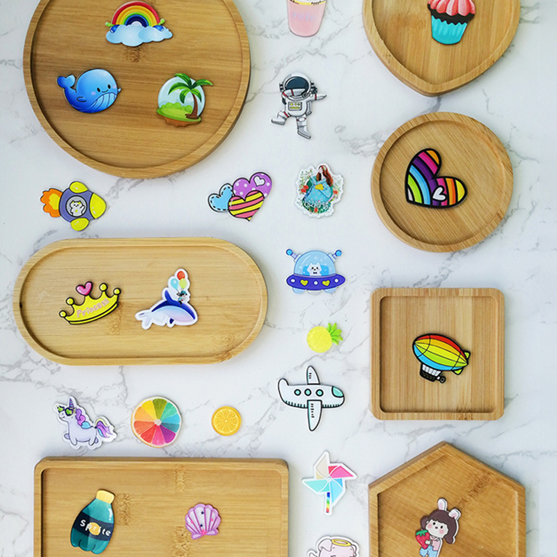 DIY Maasek Cup Bottom Embryo Bamboo Mat Groove Children's Handmade Decoration Art Material Bamboo Products White Embryo Board