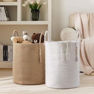 Dirty Clothes Basket Storage Dirty Clothes Basket Woven Storage Basket Home Quilt Basket Straw Woven Grocery Basket Storage Living Room Bedroom