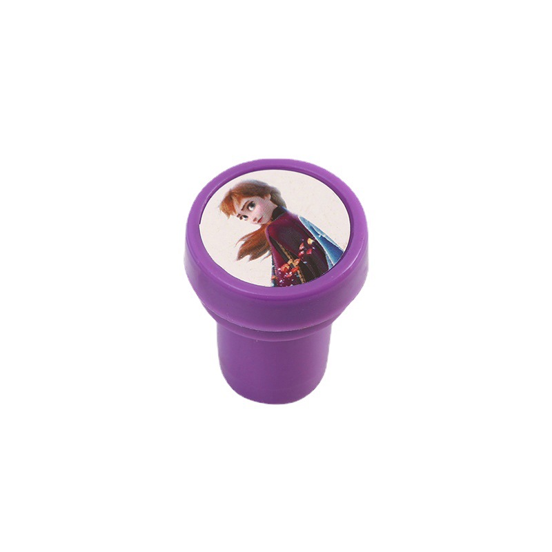 Frozen 10 card children's seal cartoon seal frozen seal Princess seal praise seal