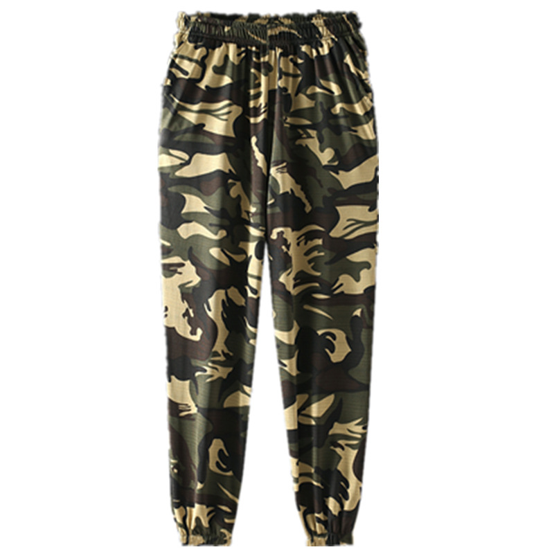 Summer Camouflage Quick-drying Pants Men's Stretch Casual Leggings Trousers Loose Spring and Autumn Breathable Outdoor Work Pants