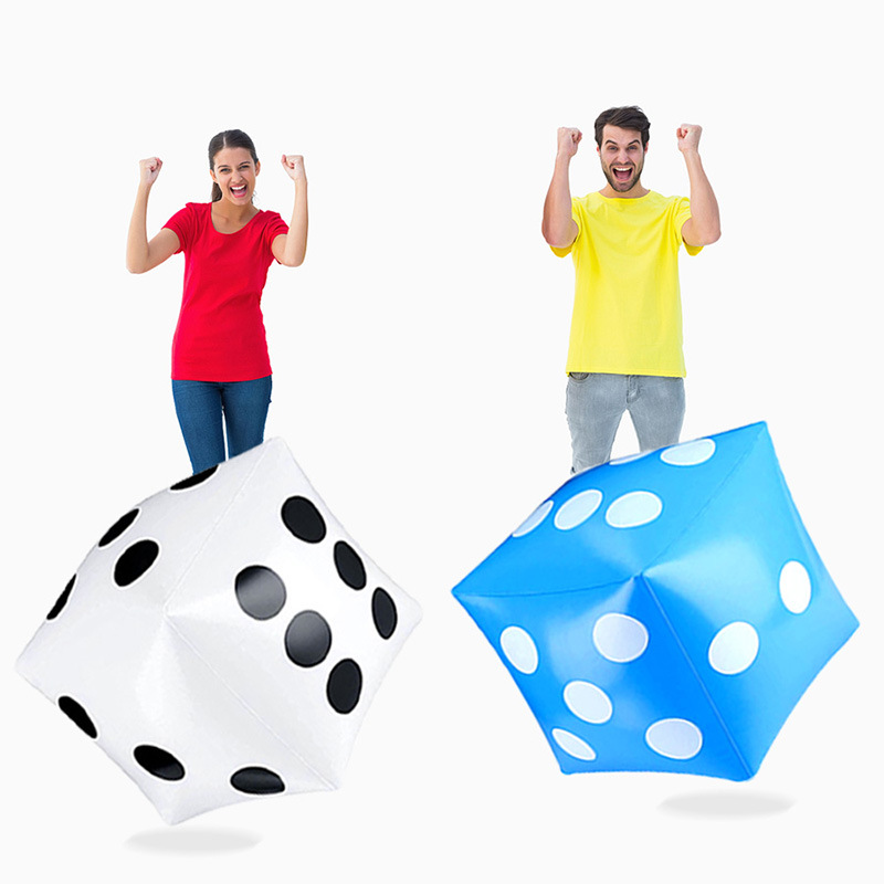 Spot PVC Toy Sieve Bar Annual Meeting Activities Game Props Children's Fun Toys Inflatable Dice Props