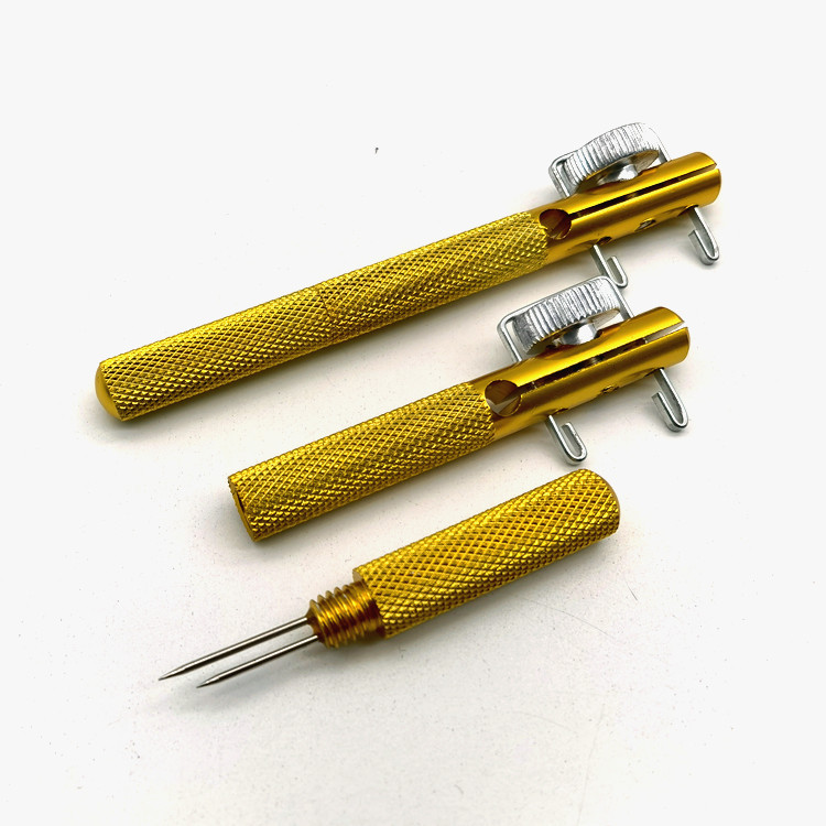 Wholesale metal manual hook binder dual-purpose fish hook binder sub-line Knotter hook Binder