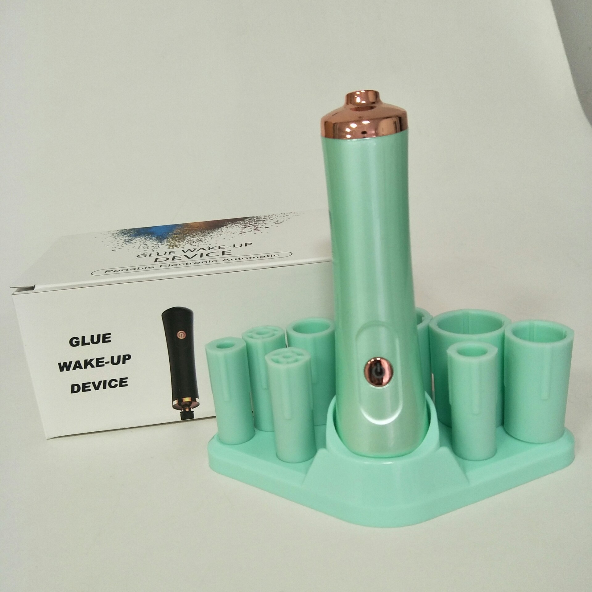 Awakening glue electric makeup brush cleaner glue Shaker makeup cleaning instrument quick-drying electric scrubber