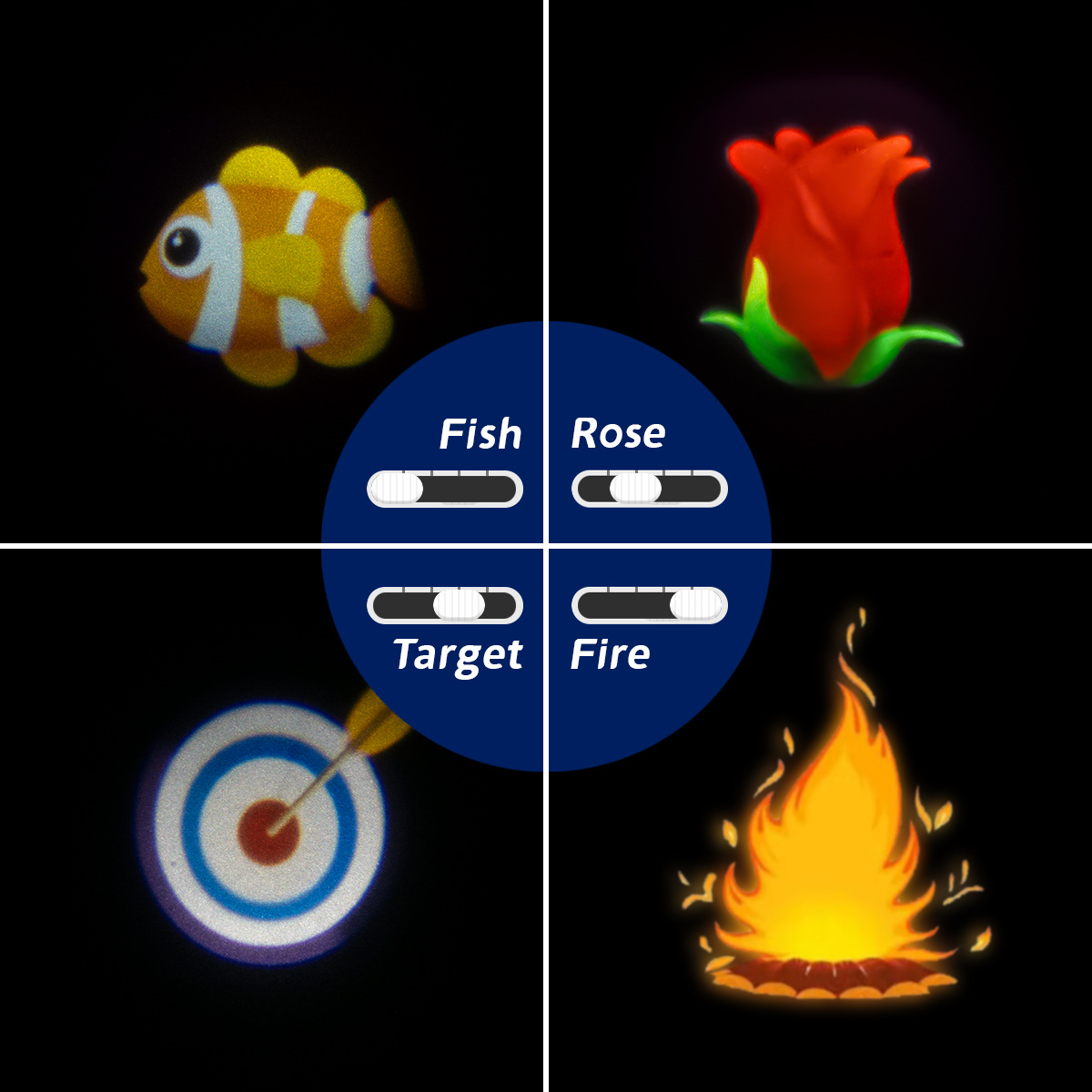 2023 new creative toilet projection lamp intelligent human body induction night light light control induction atmosphere lamp toilet lamp
