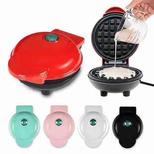 Cross-border in stock CE certified mini WAFFLE maker household MIN MAKE WAFFLE children toast baking machine