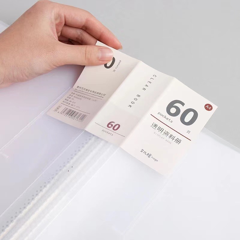 a4 folder multi-layer student transparent insert examination paper sorting artifact student high school book folder data book storage bag