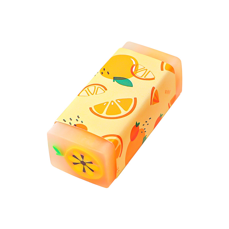 Creative Stationery Fruit Eraser Student Learning Supplies No Dandruff No Mark Children Cartoon Eraser Pencil Eraser