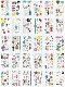 G suit (30 sheets/package do not repeat)