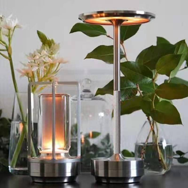 Cross-border celebrity bar table lamp bedroom charging outdoor camping table lamp atmosphere lamp restaurant creative night light
