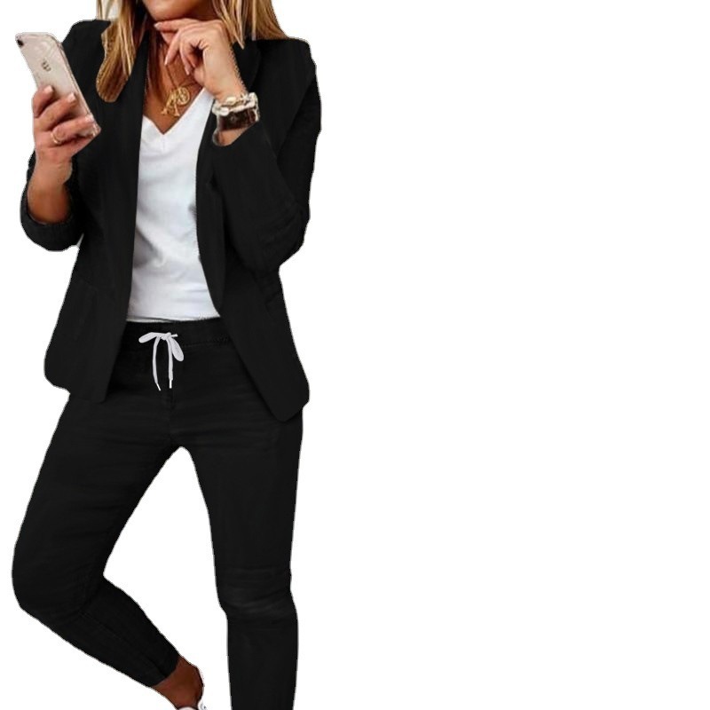 2024wish Amazon independent station new casual fashion suit small suit women's suit a large number of in stock