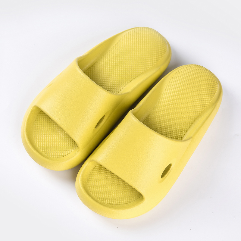 2025 New Home Slippers Summer EVA Thick Bottom Cloud Air Cushion Slippers Fashion Muchun Early Summer Indoor Slippers
