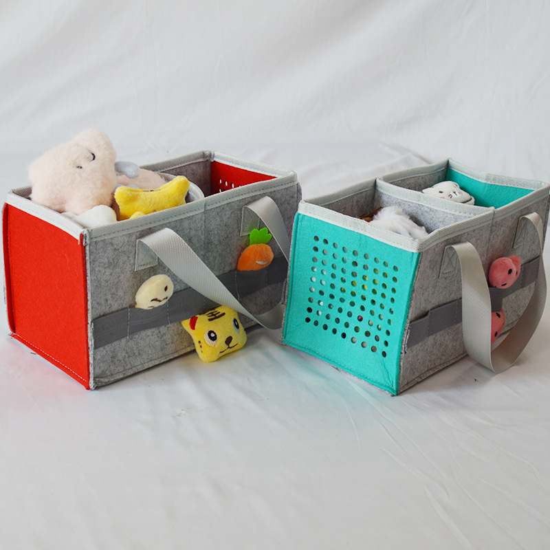 New Cross-border Spot Creative Audio Bag Mummy Storage Bag Multi-functional Cute Felt Storage Bag