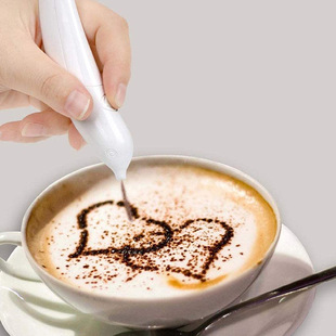 Cross-border spot fun seasoning pen electric TV coffee carving pen bird pull pen DIY decorating cake tool