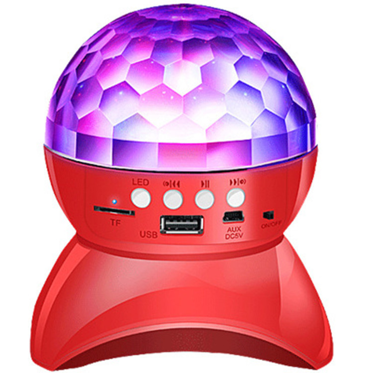 L-740 wireless Bluetooth audio LED stage sound colorful lighting speaker radio mini square dance speaker