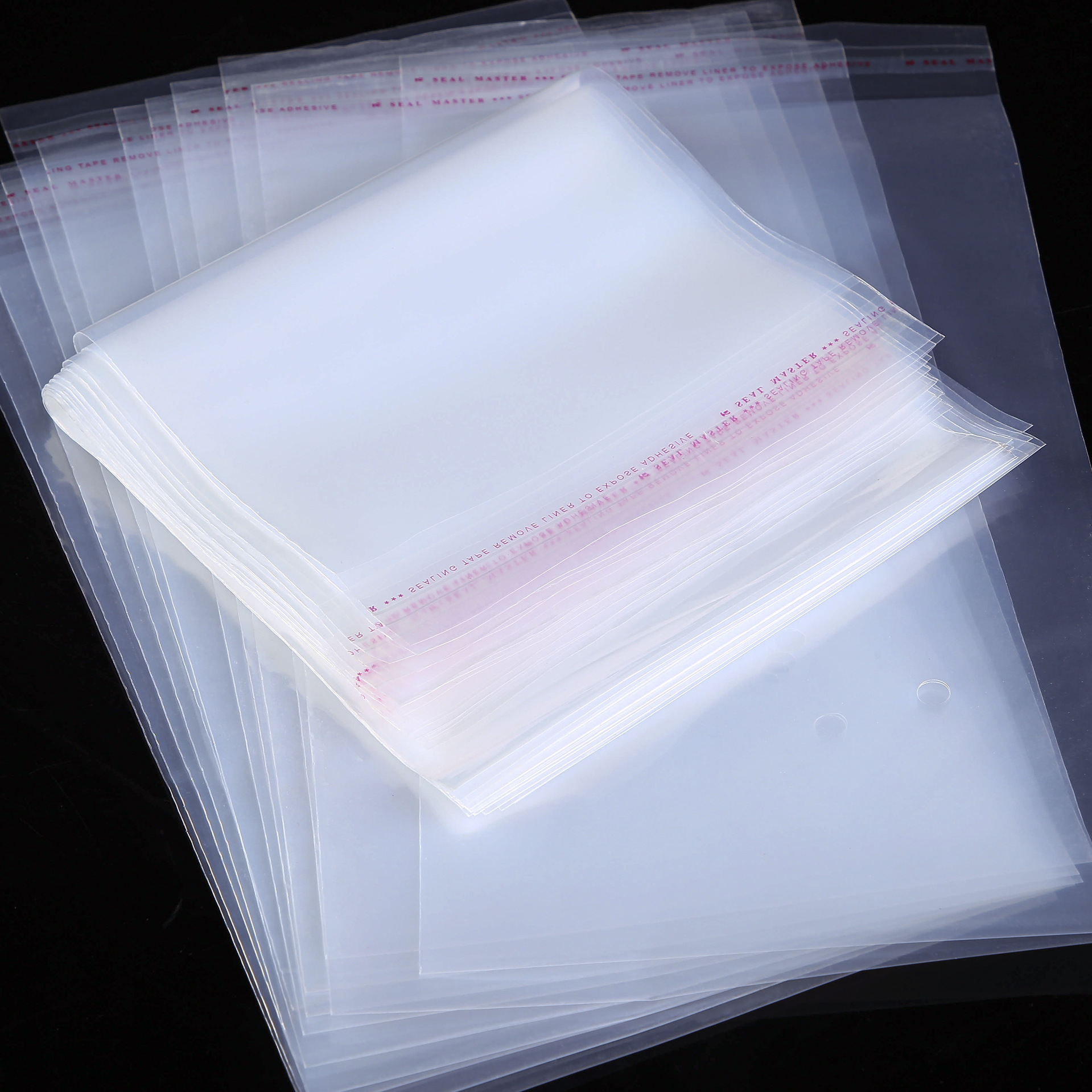 PE bag spot wholesale transparent bag printable high pressure bag bag garment bag bag bag bag bag PE self-adhesive bag