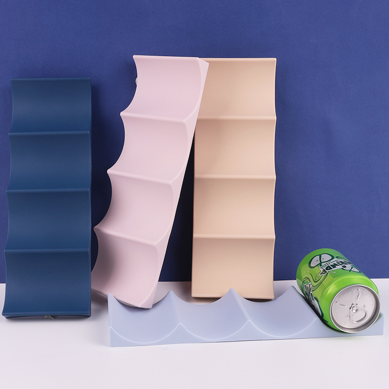 Wine Storage Rack Simple Household Plastic Storage Rack Creative Wine Bottle Beverage Wine Bottle Refrigerator Storage Rack