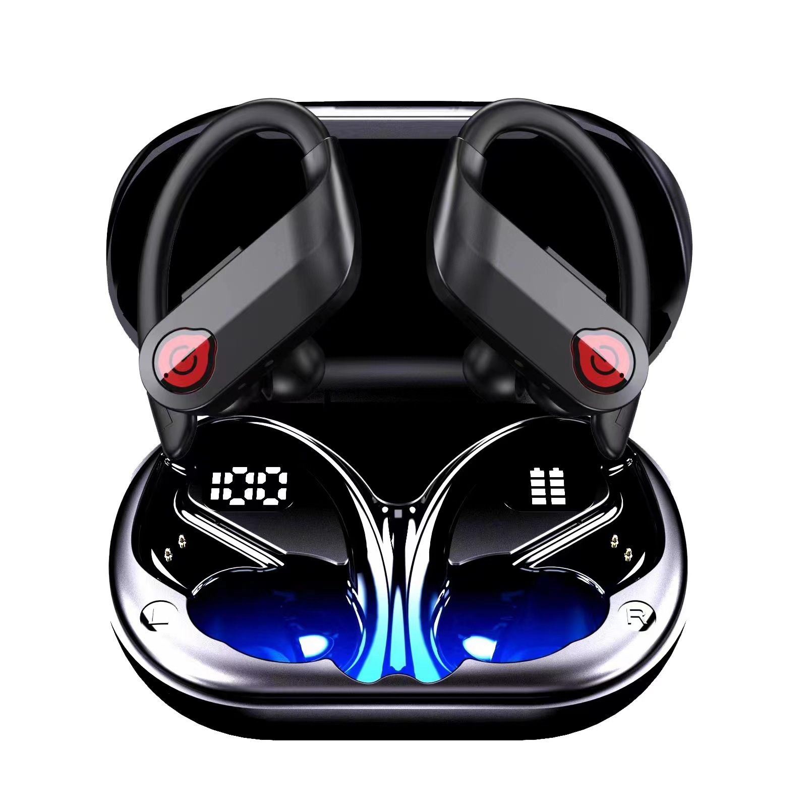 Cross-border Explosions Bluetooth Headset High Sound Quality Noise Reduction Long Endurance Sports E-sports Game Private Model Wireless In-ear