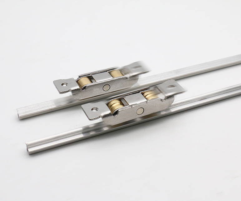 Plastic steel screen window pulley old sliding window pulley plastic steel door and window pulley screen window stainless steel shell copper wheel
