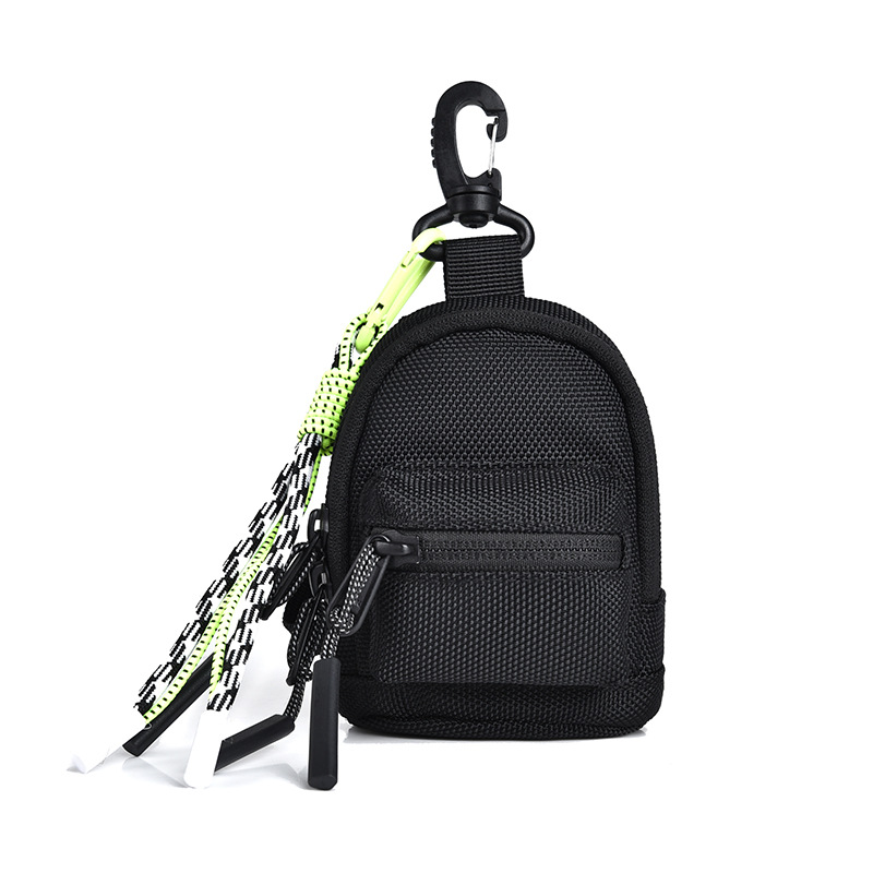 New Mini earphone bag hanging bag fashion brand personalized coin purse summer outdoor card bag messenger bag ykk zipper
