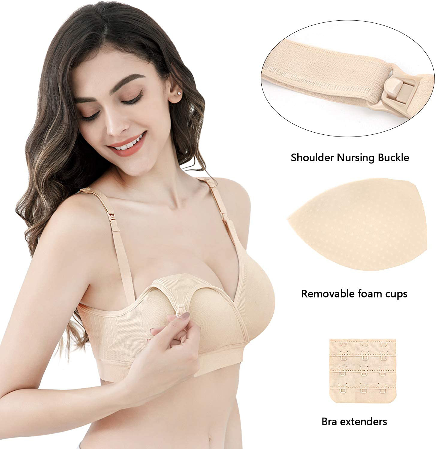 Pregnant women nursing bra underwear cross breathable month nursing bra no steel ring sports bra underwear wholesale