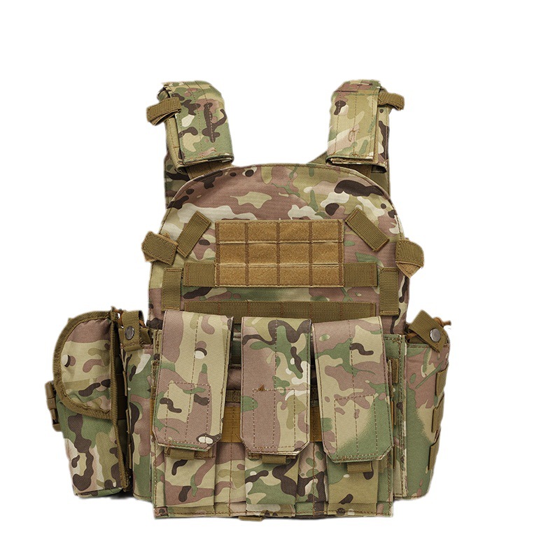 6094 Combination Vest Vest Outdoor COS Tactical Multifunctional MOLLE Expansion Convenient Military Training CS Exercise Suit