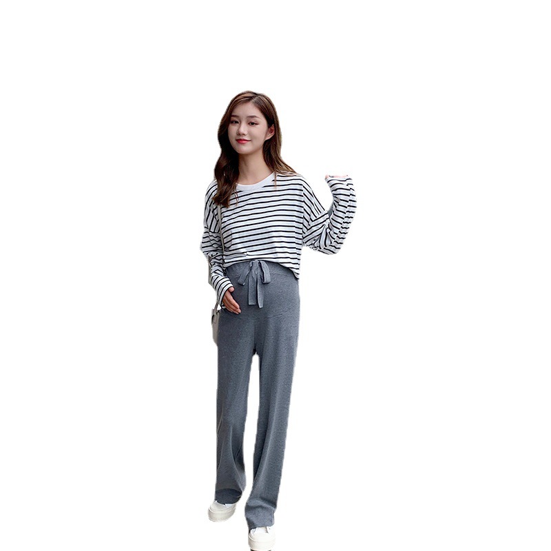 Autumn Trousers Breathable Loose Fashion Cotton Autumn Casual Wide Leg Pants