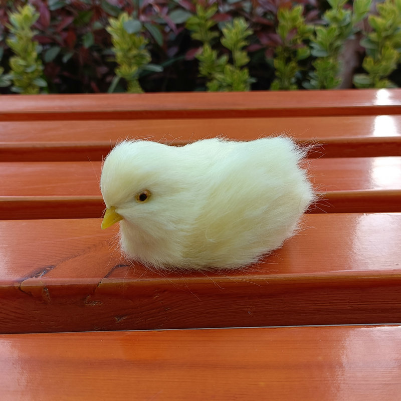 Cross-border Simulation Chicken Plush Toy Animal Doll Children's Teaching Easter Supplies Chicken Model Ornaments