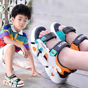 Children's Sandals 2023 Summer New Boys and Girls Soft Sole Beach Shoes Fashion Trendy Shoes Baby Breathable Sandals