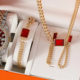 Simple Jewelry Fashion Joker Necklace Bracelet Ring Earrings suit Watch Accessories