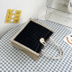 Style one houndstooth Black